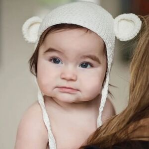 Beba Bean 🇨🇦 Crochet Bear Toque Hat